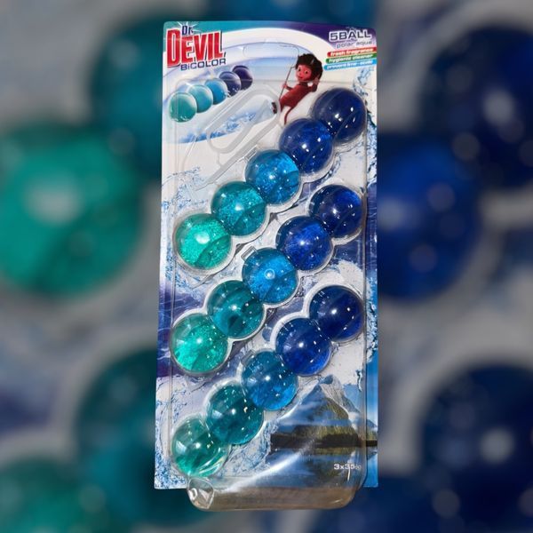 Туалетні кульки Dr. Devil Bicolor фото