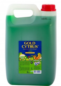 Бытовая химия для посуды Gold Cytrus 5 л 82305794 фото