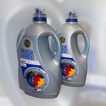 Бытовая химия Гель для стирки универсал "WASH & FREE" 5 л 76123804 фото
