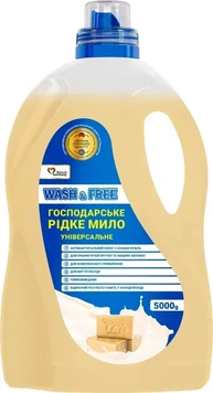 Бытовая химия Моющее средство WASH & FREE хозяин мыло 5 л 10579362 фото