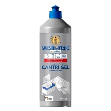 Бытовая химия Средство для чистки универсал "WASH & FREE" 1000 г 93746105 фото